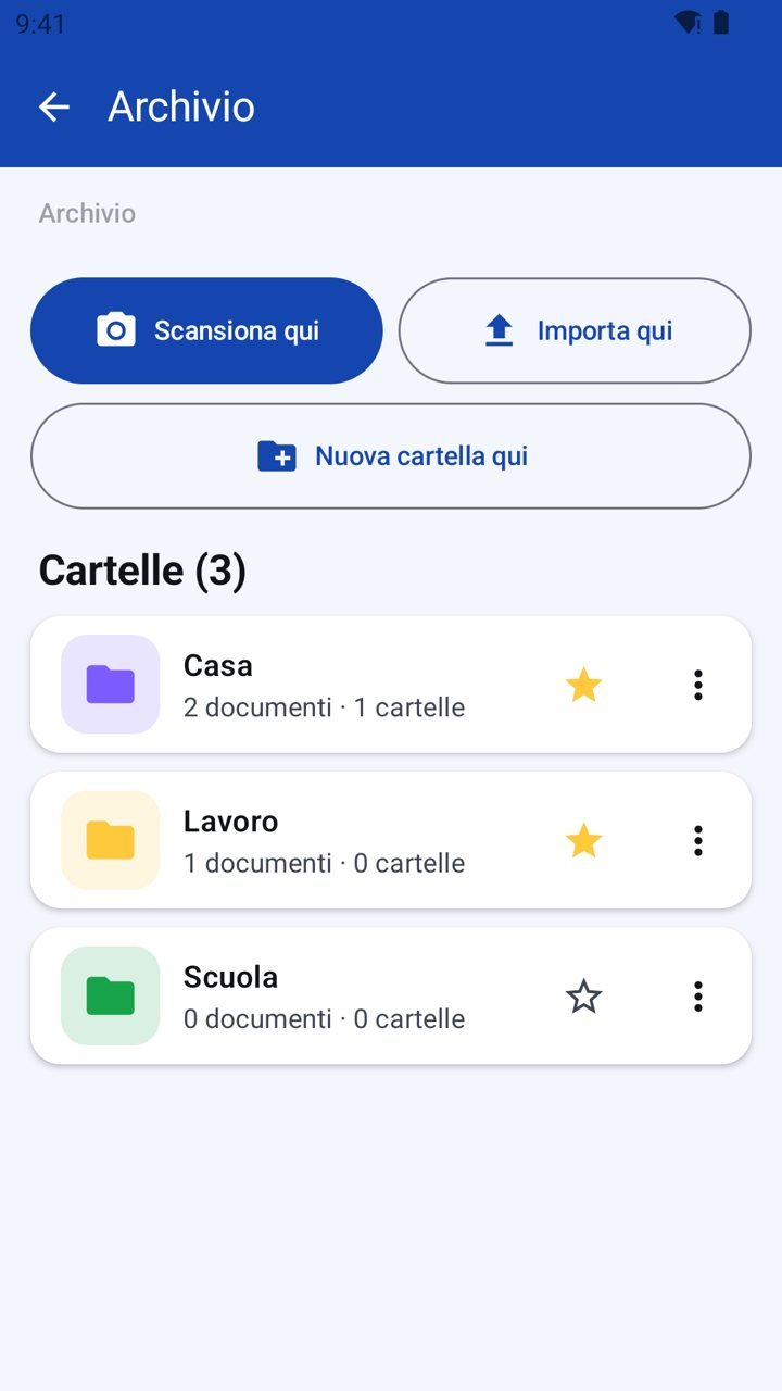 Cartelle, sottocartelle ed etichette